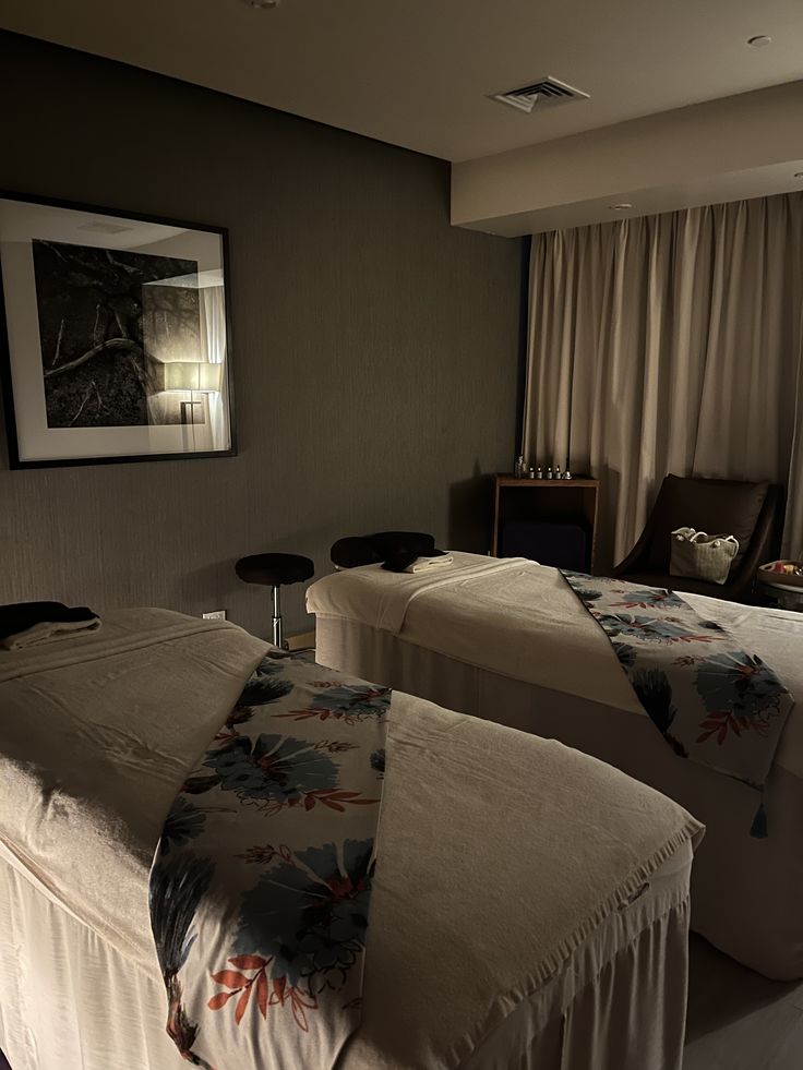 Spa treatment room